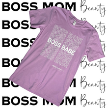 Load image into Gallery viewer, Boss Babe Thank You Tee ( Lilac )