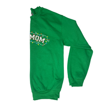 Load image into Gallery viewer, Boss Mom Holiday Crewneck (GREEN)