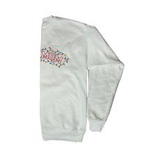 Load image into Gallery viewer, Boss Mom Holiday Crewneck (WHITE)