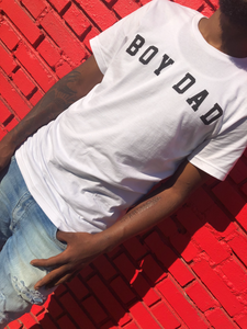 Boy Dad Shirt ( White )