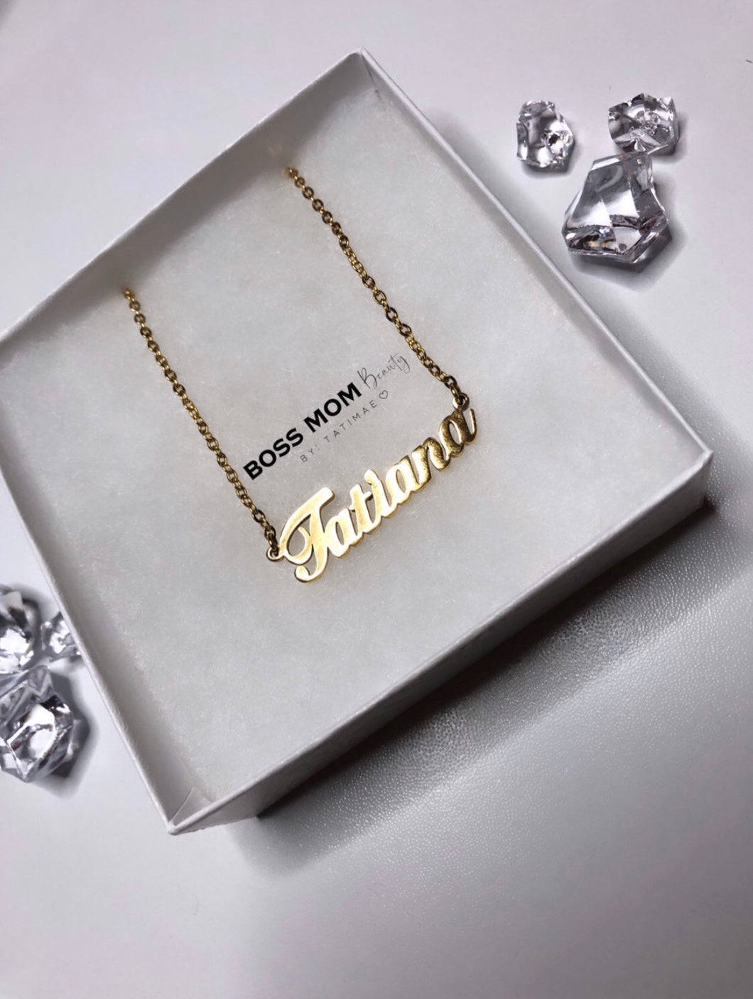 Custom Name & Year Necklace