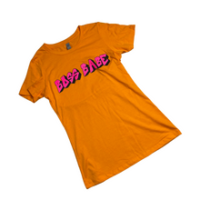 Load image into Gallery viewer, Boss Babe Graffiti Tee ( Orange )