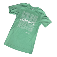 Load image into Gallery viewer, Boss Babe Thank You Tee ( Mint )