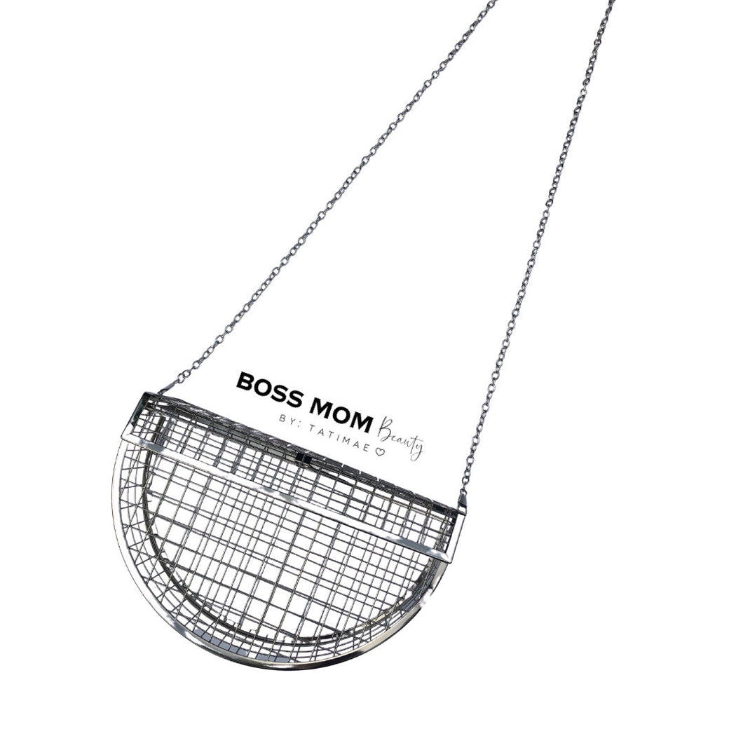 Can't Be Tamed Round Cage Bag