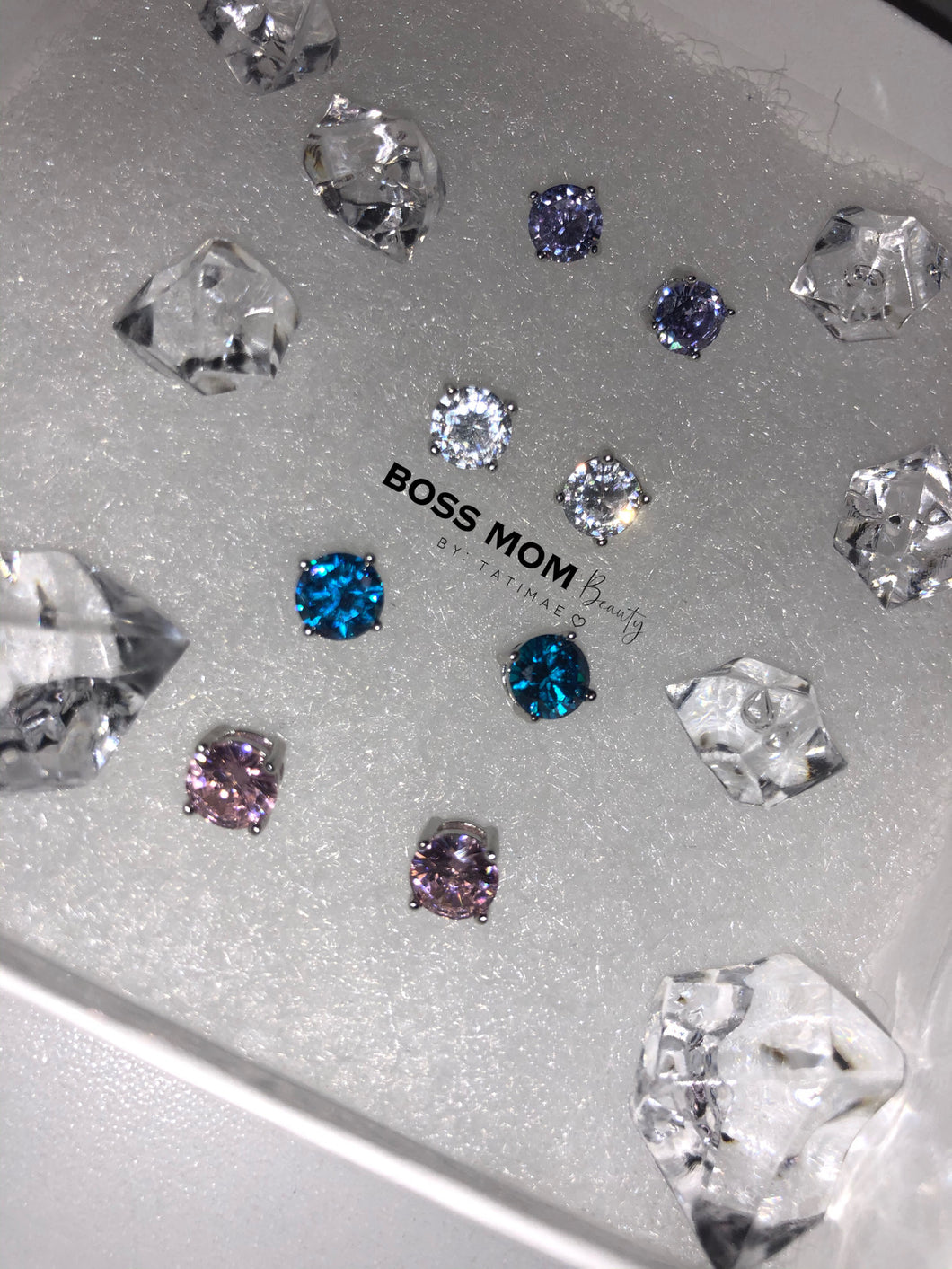 Diamond Stud Earring Pack