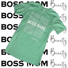 Load image into Gallery viewer, Boss Babe Thank You Tee ( Mint )