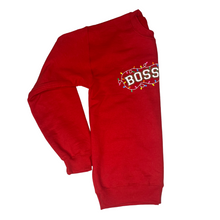 Load image into Gallery viewer, Boss Mom Holiday Crewneck (RED)